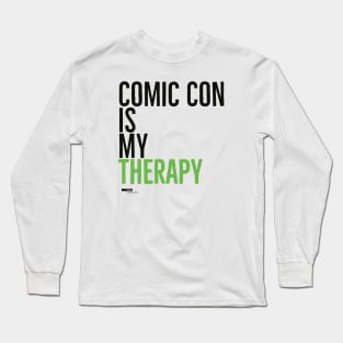 Comic Con is My Therapy - Light Long Sleeve T-Shirt